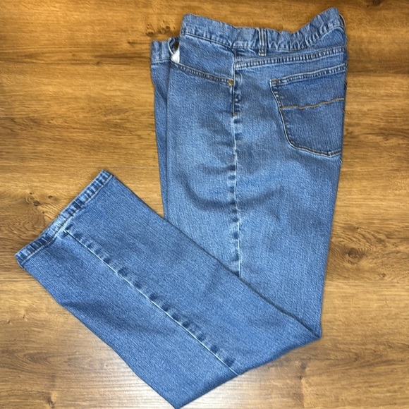 LRL Lauren Jeans Co Ralph Lauren Petite 12P Women’s Classic Straight Reg Wash - Picture 3 of 9